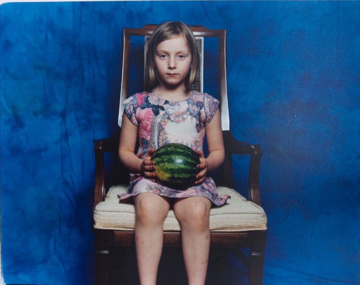 Talia With a Watermellon ©2005